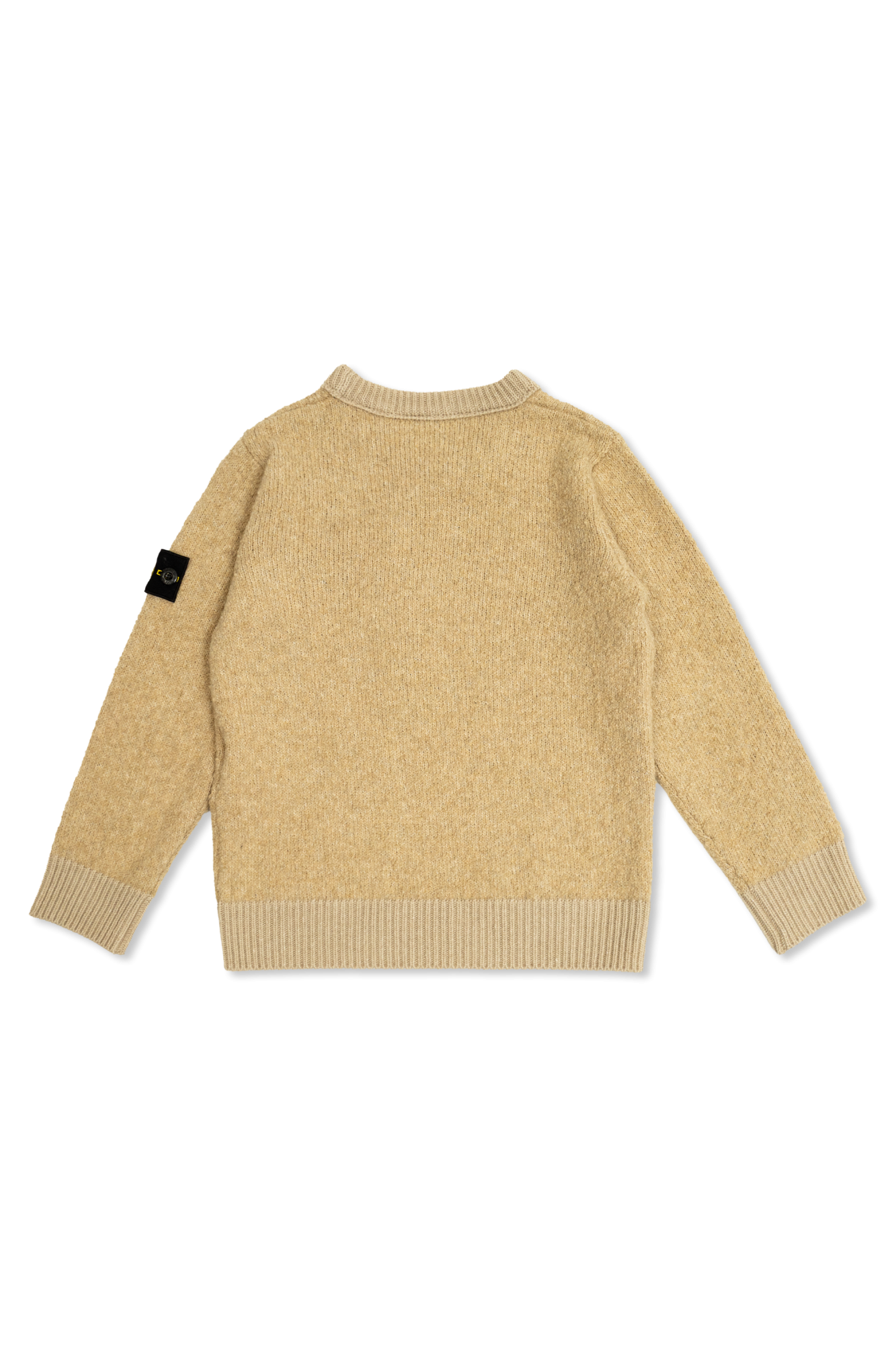 J-Live とBROWNSTONE 2枚 Beige Sweater with logo Stone Island Junior - Vitkac Australia